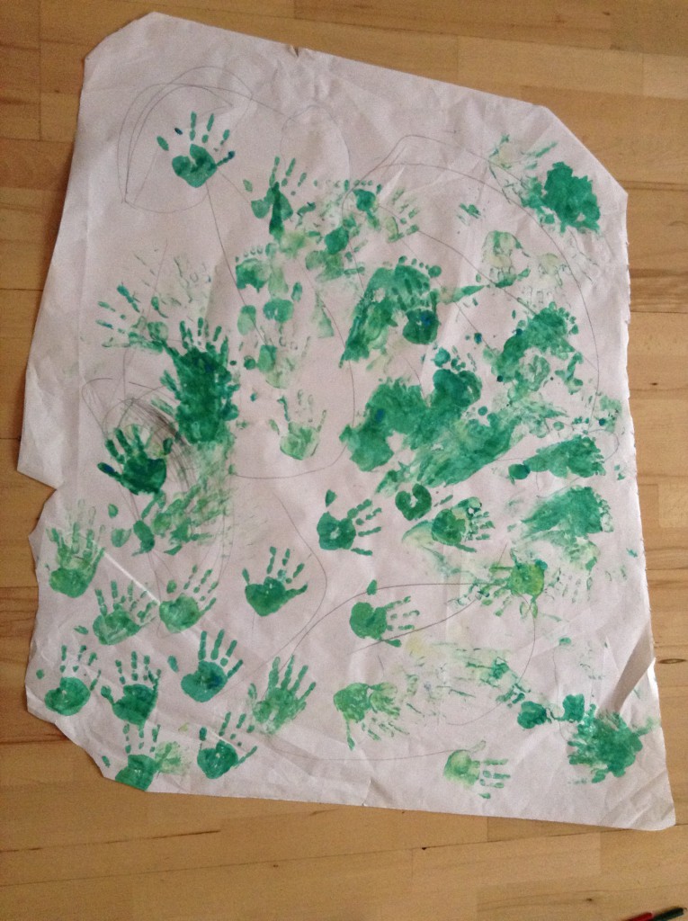 Finger, hand and foot